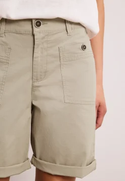 Straight Legs bermuda met omslag