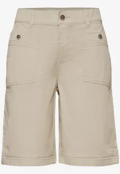 Straight Legs bermuda met omslag