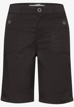 Straight Legs bermuda met omslag