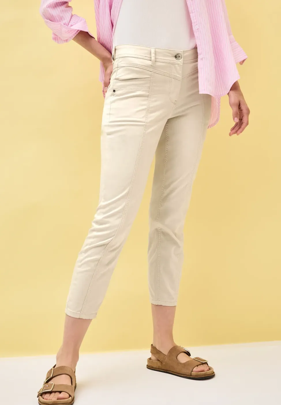 7/8 straight legs broek