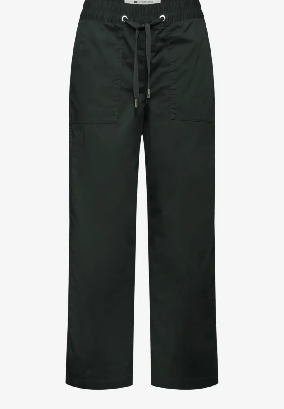 Straight Legs broek in paper touch stof