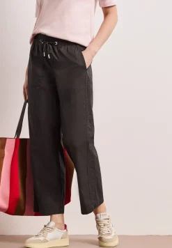Straight Legs broek in paper touch stof