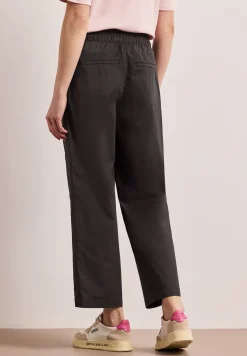 Straight Legs broek in paper touch stof