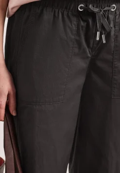 Straight Legs broek in paper touch stof