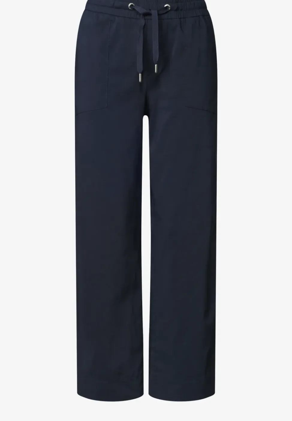 Straight Legs broek met omgeslagen detail
