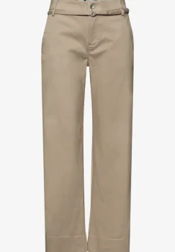 Straight Legs broek met riemdetail