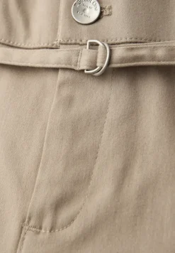 Straight Legs broek met riemdetail