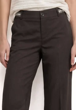Straight Legs broek met riemdetails