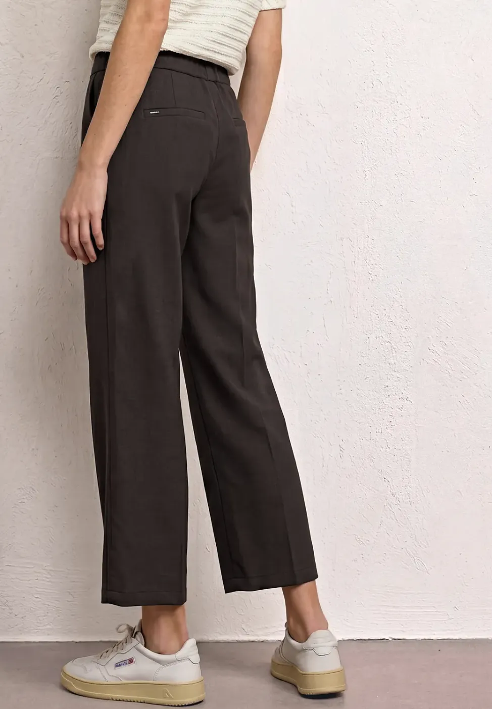 Straight Legs broek met riemdetails