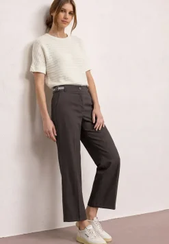 Straight Legs broek met riemdetails
