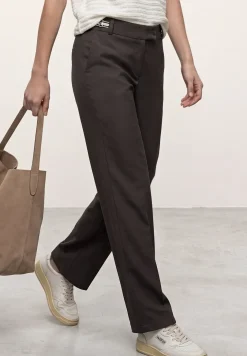 Straight Legs broek met riemdetails