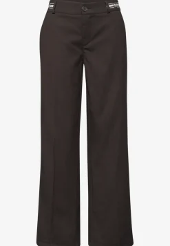 Straight Legs broek met riemdetails