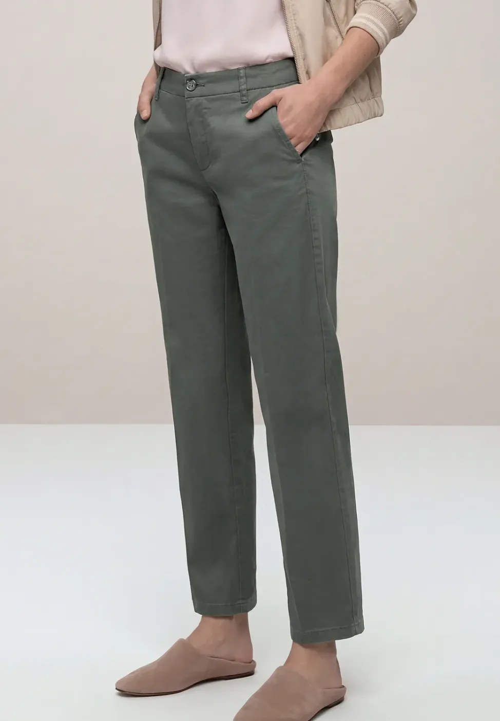 Straight Legs chino's in een casual pasvorm