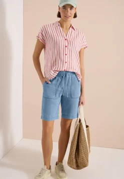 Straight Legs shorts in een gewassen look