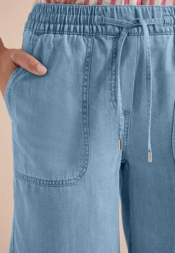 Straight Legs shorts in een gewassen look