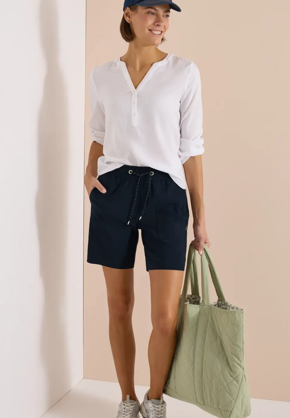 Straight Legs shorts in een Loose Fit