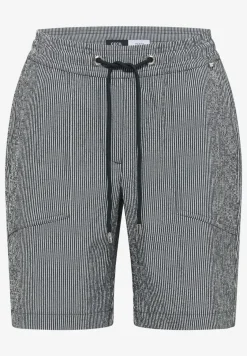 Straight Legs shorts in seersucker kwaliteit