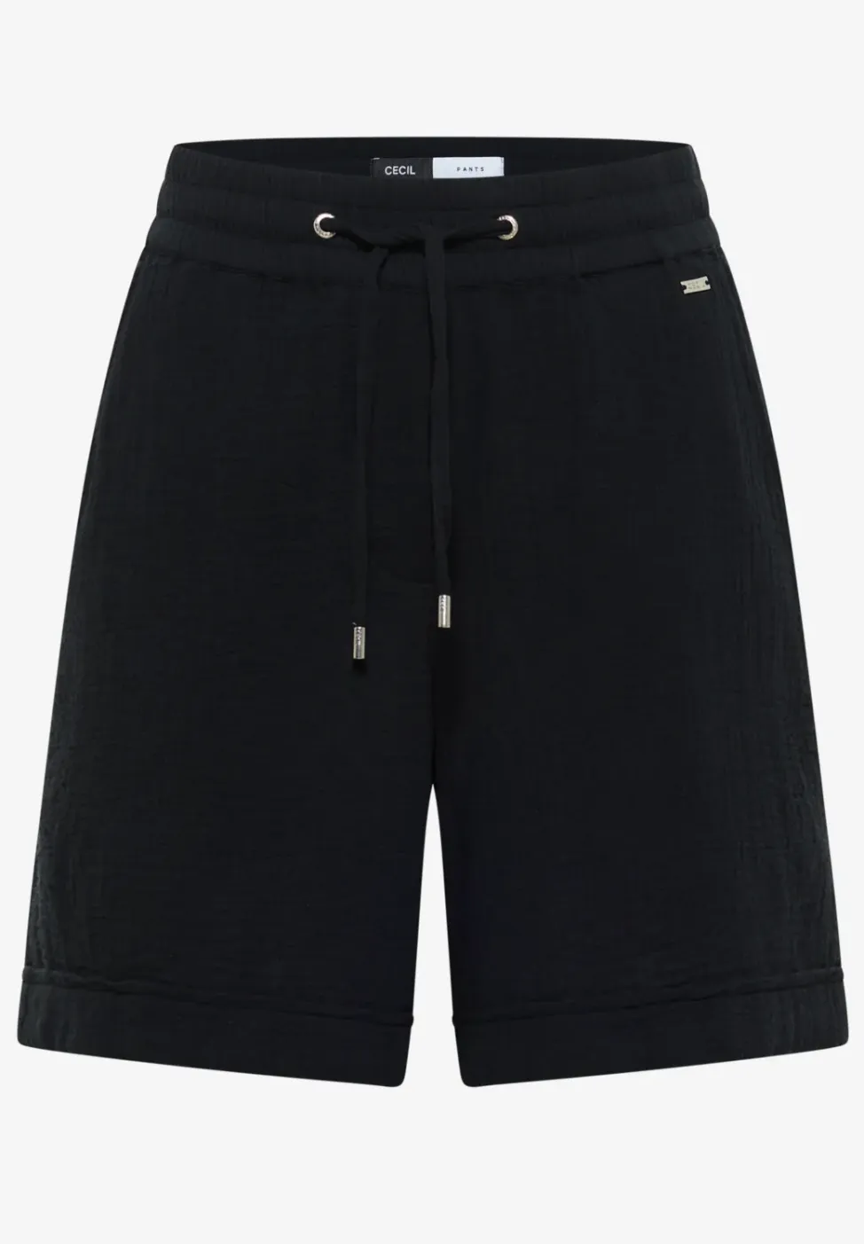 Straight Legs shorts van mousseline