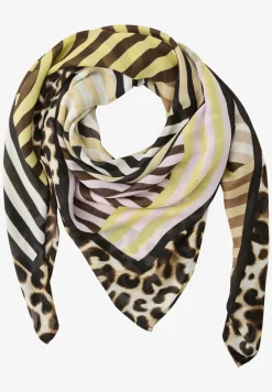 Streepjesdoek met leeuwendetails