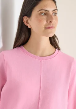 Sweater met 3/4 mouwen en trekkoord