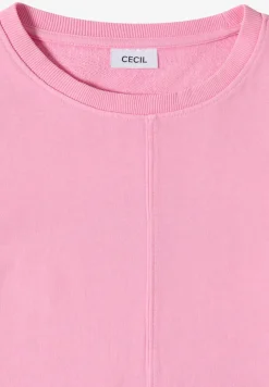 Sweater met 3/4 mouwen en trekkoord