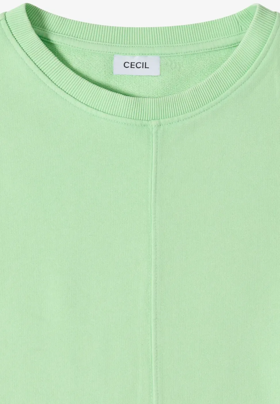 Sweater met 3/4 mouwen en trekkoord