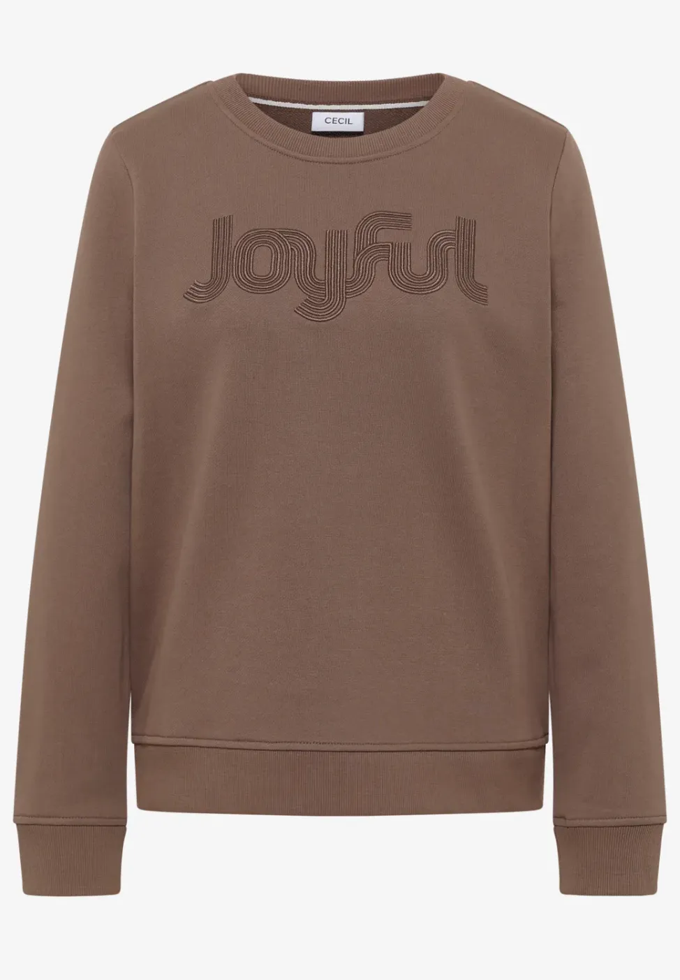 Sweater met borduursel
