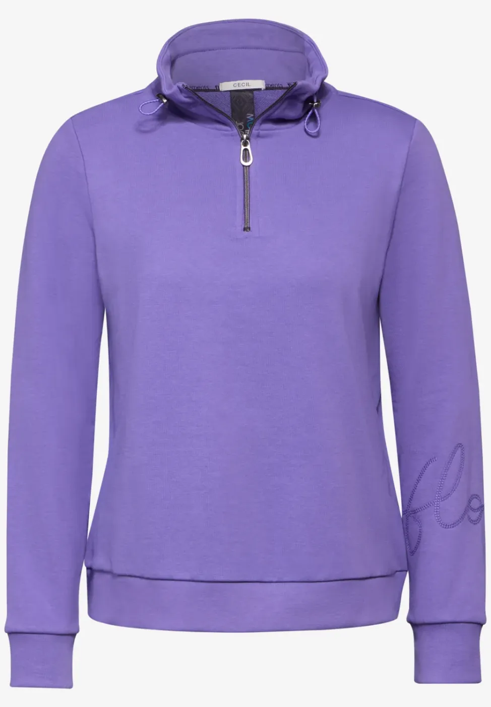 Sweater met borduursel