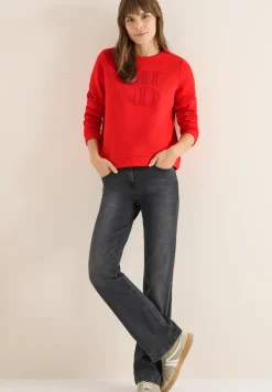 Sweater met borduursel