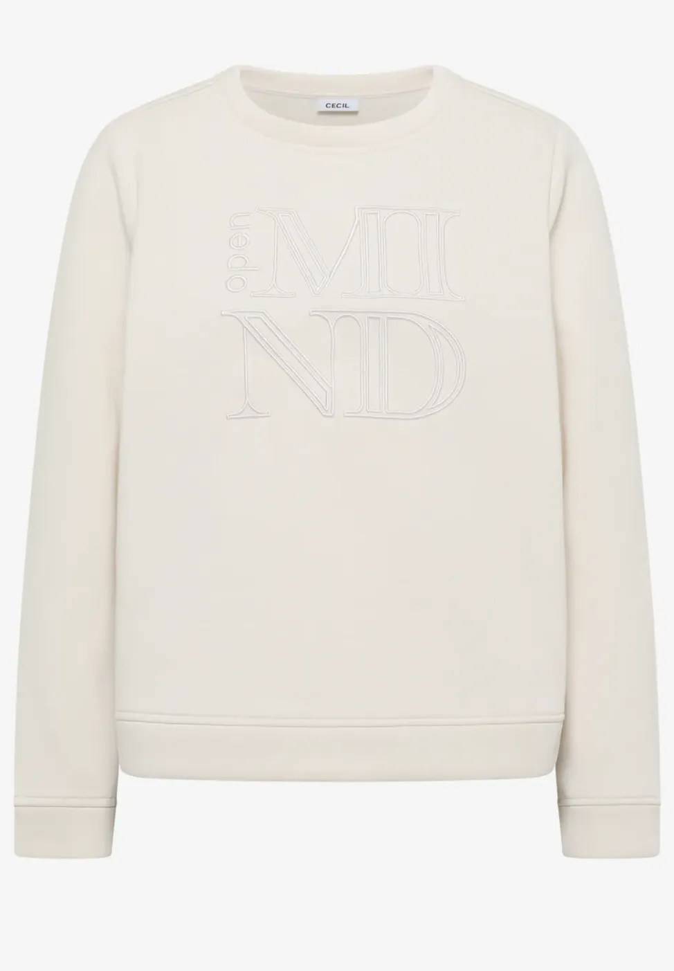 Sweater met borduursel