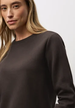 Sweater met geribd detail