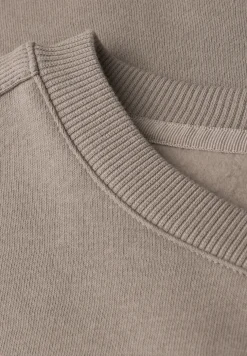 Sweater met geribd detail