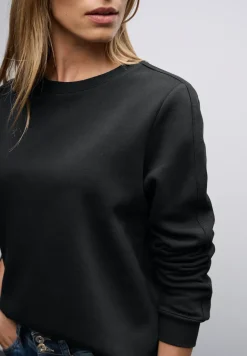 Sweater met geribd detail