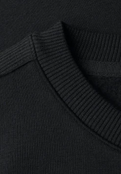 Sweater met geribd detail