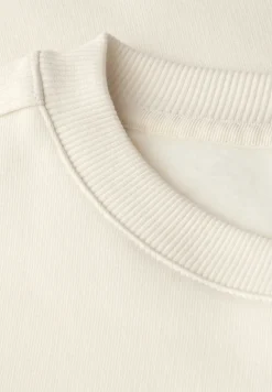 Sweater met geribd detail