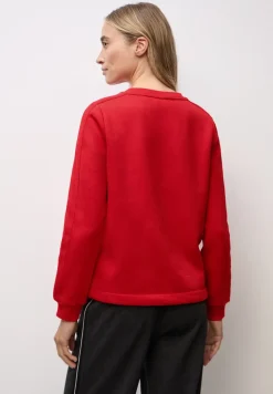 Sweater met geribd detail