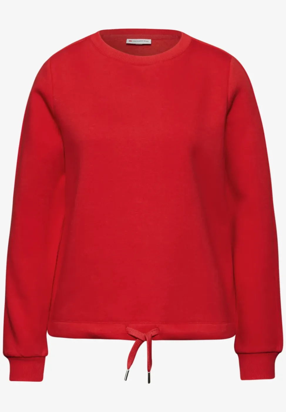 Sweater met geribd detail