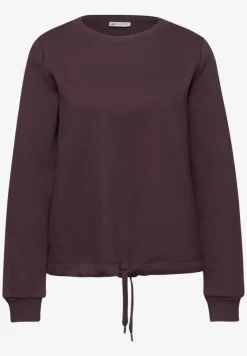 Sweater met geribd detail