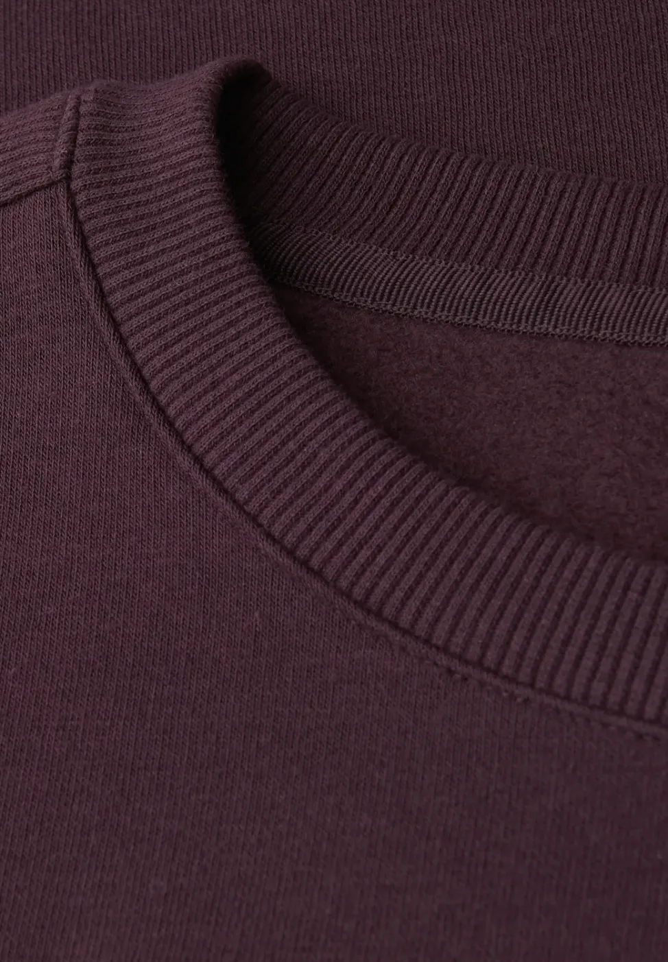 Sweater met geribd detail