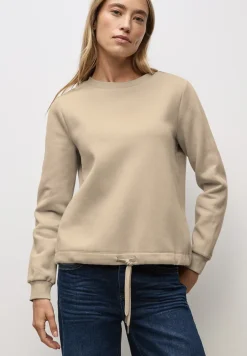 Sweater met geribd detail