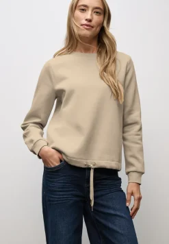 Sweater met geribd detail