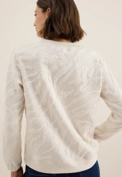 Sweater met gestructureerd patroon