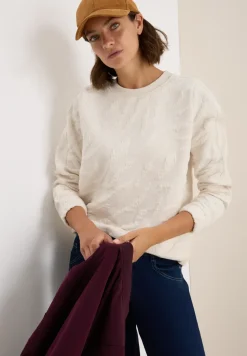 Sweater met gestructureerd patroon