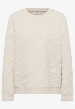 Sweater met gestructureerd patroon