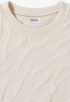 Sweater met gestructureerd patroon