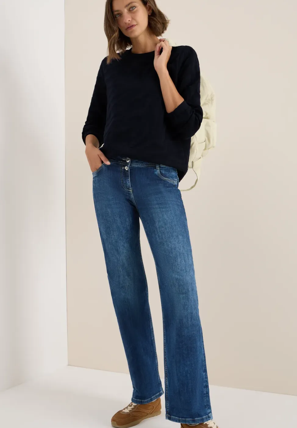 Sweater met gestructureerd patroon