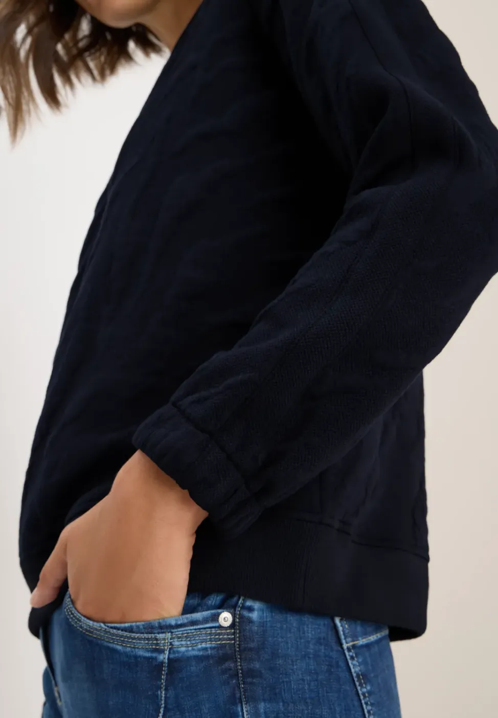 Sweater met gestructureerd patroon
