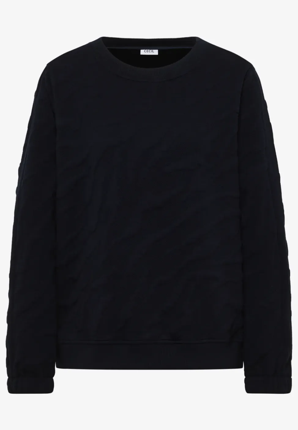 Sweater met gestructureerd patroon