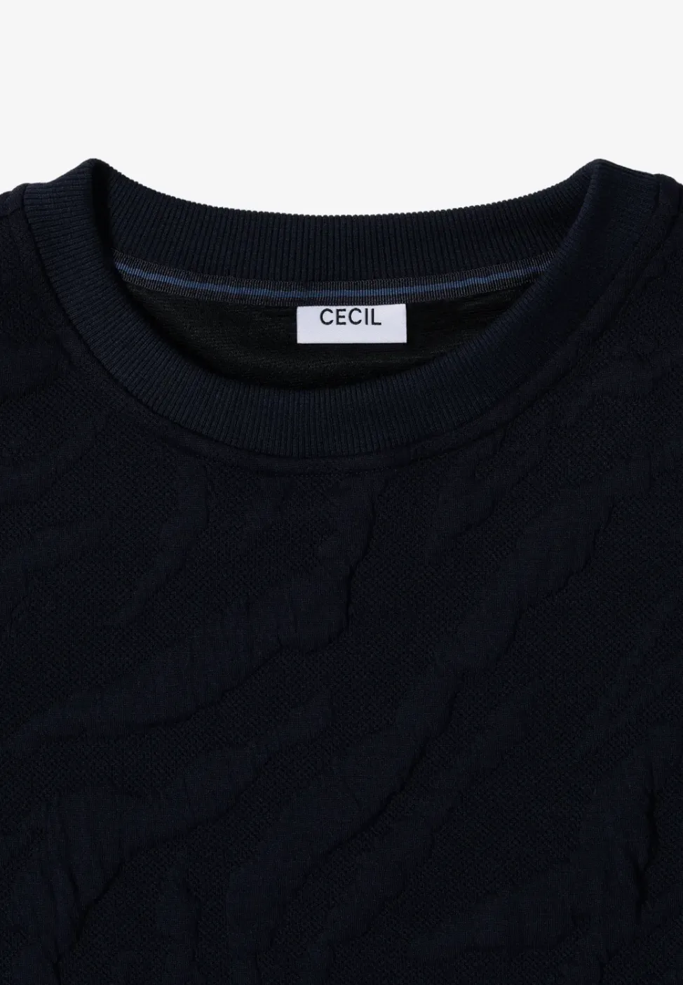 Sweater met gestructureerd patroon