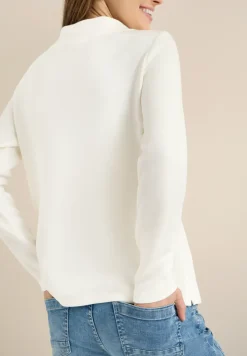 Sweater met lange mouwen en Wording Artwork